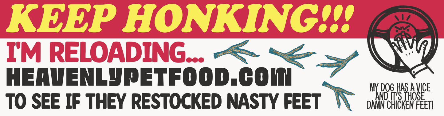 Keep Honking!!!...