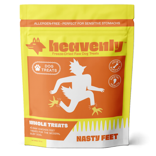 Heavenly Nasty Feet Small Bag (4 feet) - Chicken Feet Dog Treats