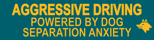 Aggressive Driving Bumper Sticker