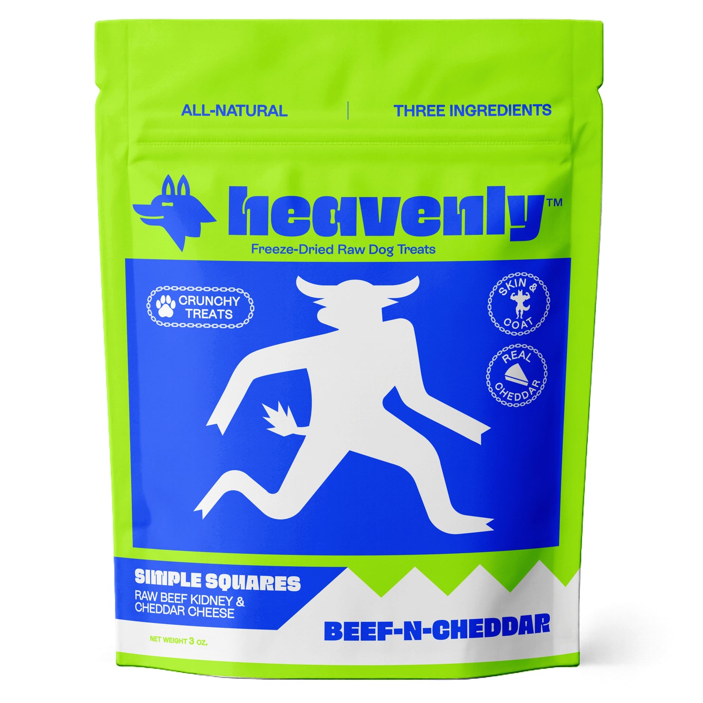 Heavenly Simple Squares - Beef-N-Cheddar Dog Treats